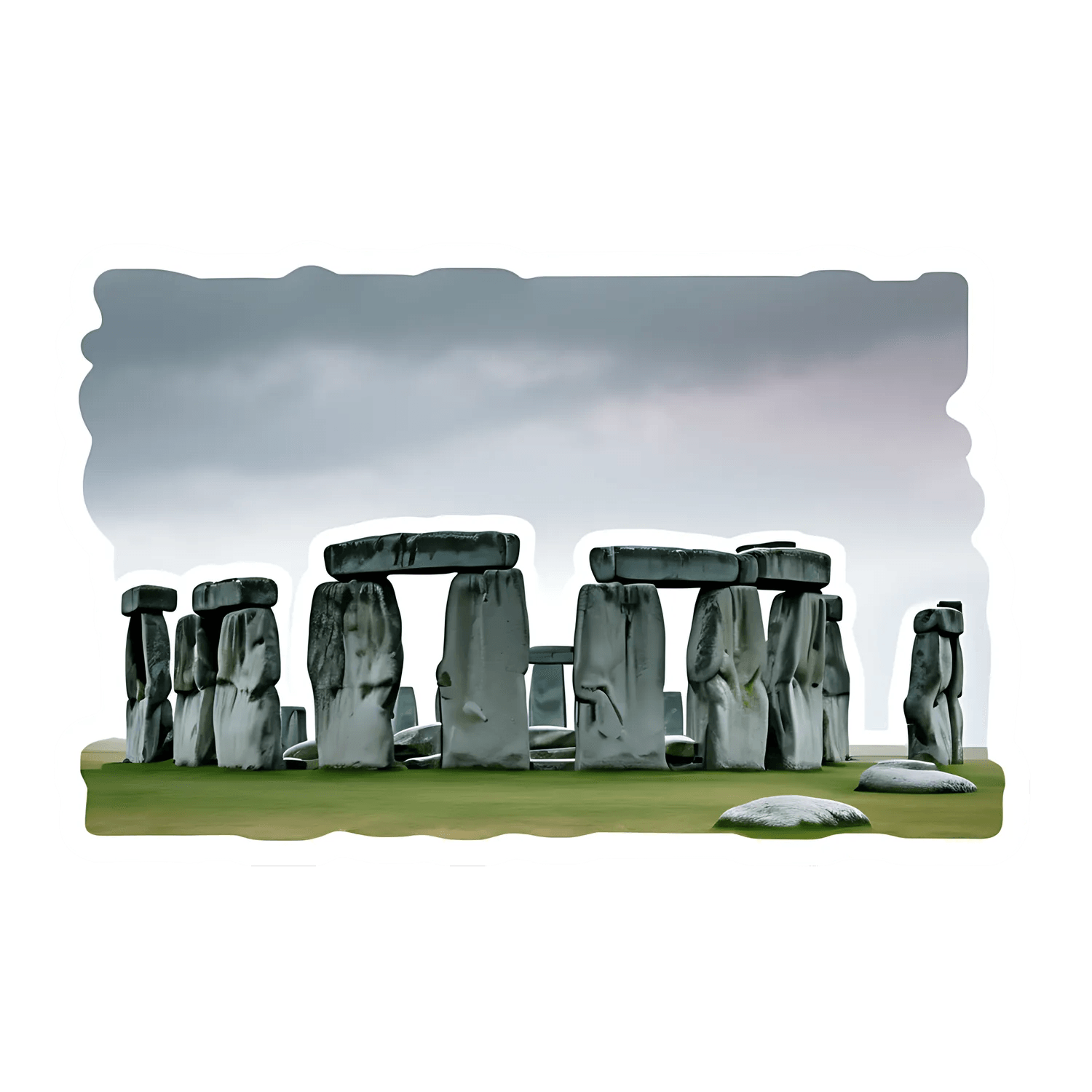Stonehenge Monument - UV Sticker - Heat Press Transfer