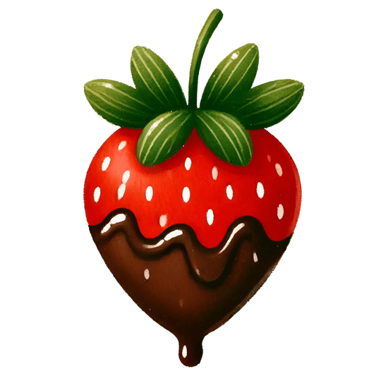 Strawberry Valentine's Day Design | DTF Center - Heat Press Transfer
