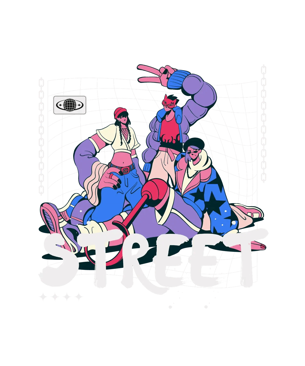 Street Style - DTF Ready to Press - Heat Press Transfer