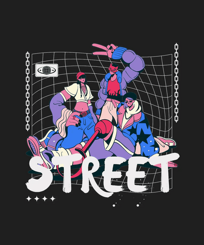 Street Style - DTF Ready to Press - Heat Press Transfer