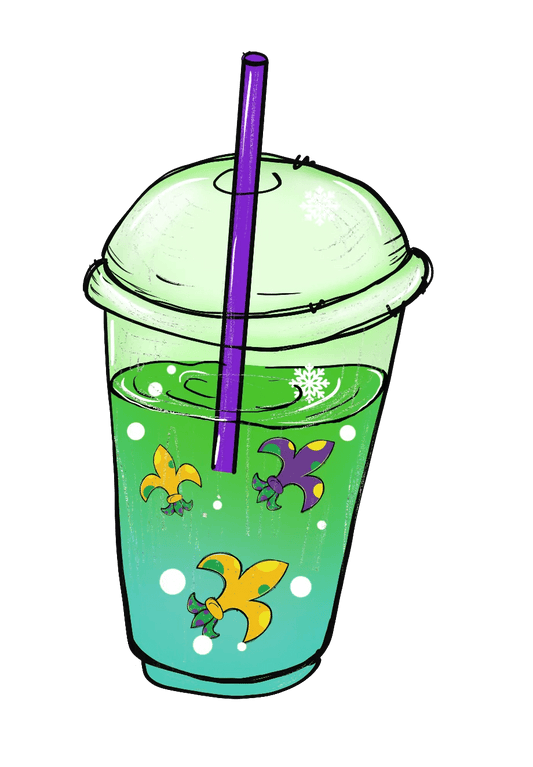 Summer Drink - DTF Ready to Press - Heat Press Transfer