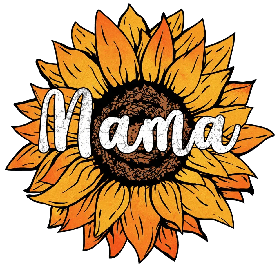 Sunflower Mama Design - DTF Ready To Press - Heat Press Transfer