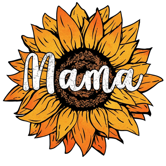 Sunflower Mama Design - DTF Ready To Press - Heat Press Transfer