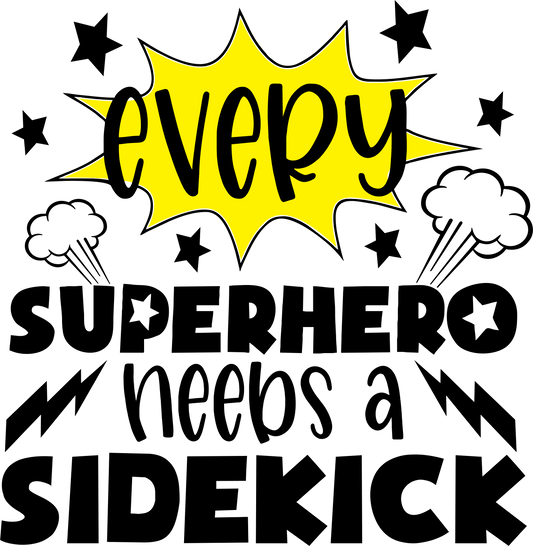 Superhero Dad Design - DTF Ready To Press - Heat Press Transfer