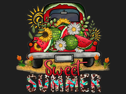Sweet Summer Fun - DTF Ready to Press - Heat Press Transfer