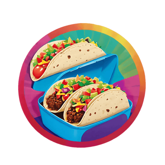 Taco Tuesday - Vibrant Sticker - Heat Press Transfer
