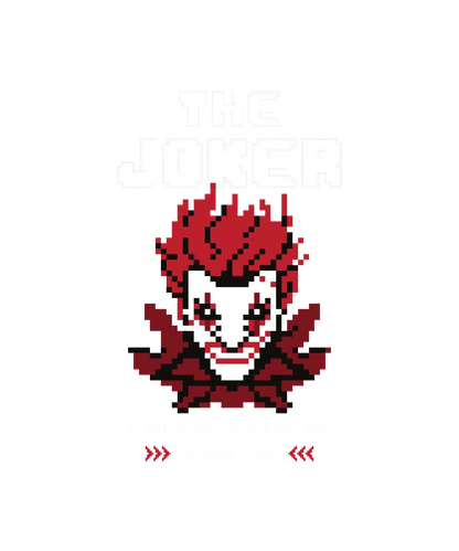 The Joker Graphic - DTF Ready to Press - Heat Press Transfer