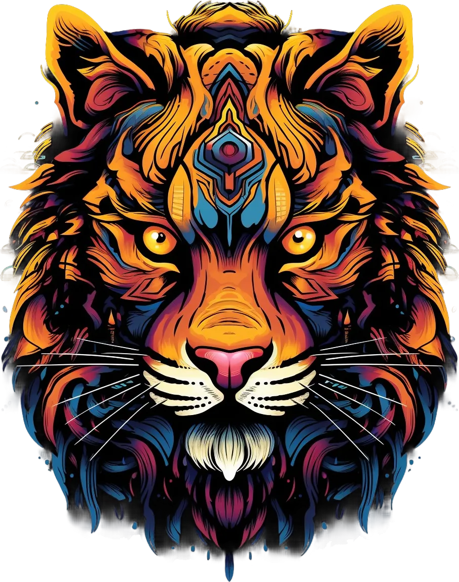 Tiger Spirit - DTF Ready to Press - Heat Press Transfer