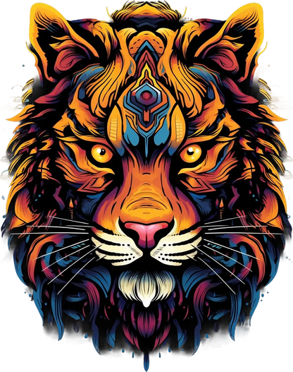 Tiger Spirit - DTF Ready to Press - Heat Press Transfer