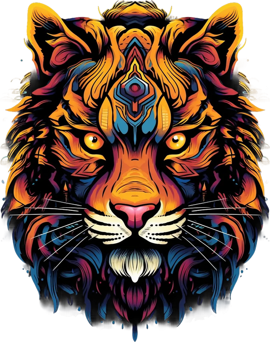 Tiger Spirit - DTF Ready to Press - Heat Press Transfer