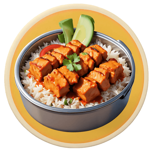 Tofu Rice Bowl - Sticker - Heat Press Transfer