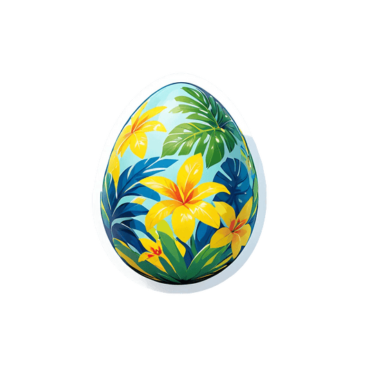 Tropical Paradise - UV DTF Sticker - Heat Press Transfer