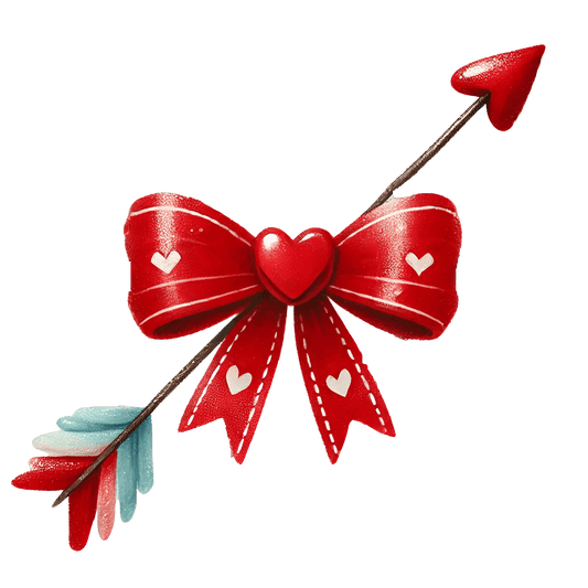 Valentine's Day Bow And Arrow Design | DTF Center - Heat Press Transfer