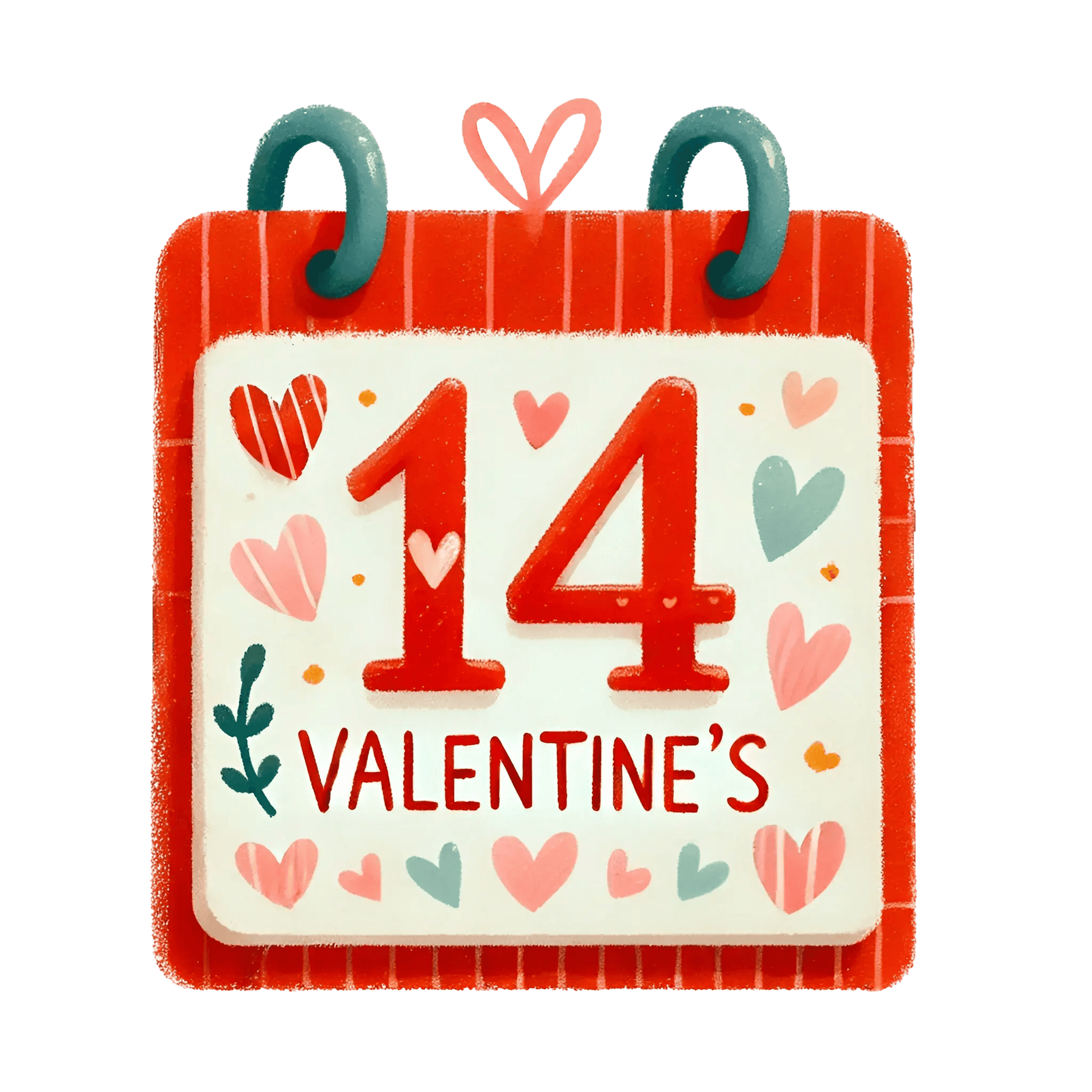Valentine's Day Calendar Design | DTF Center - Heat Press Transfer