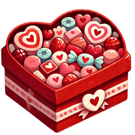 Valentine's Day Candy Box Design | DTF Center - Heat Press Transfer