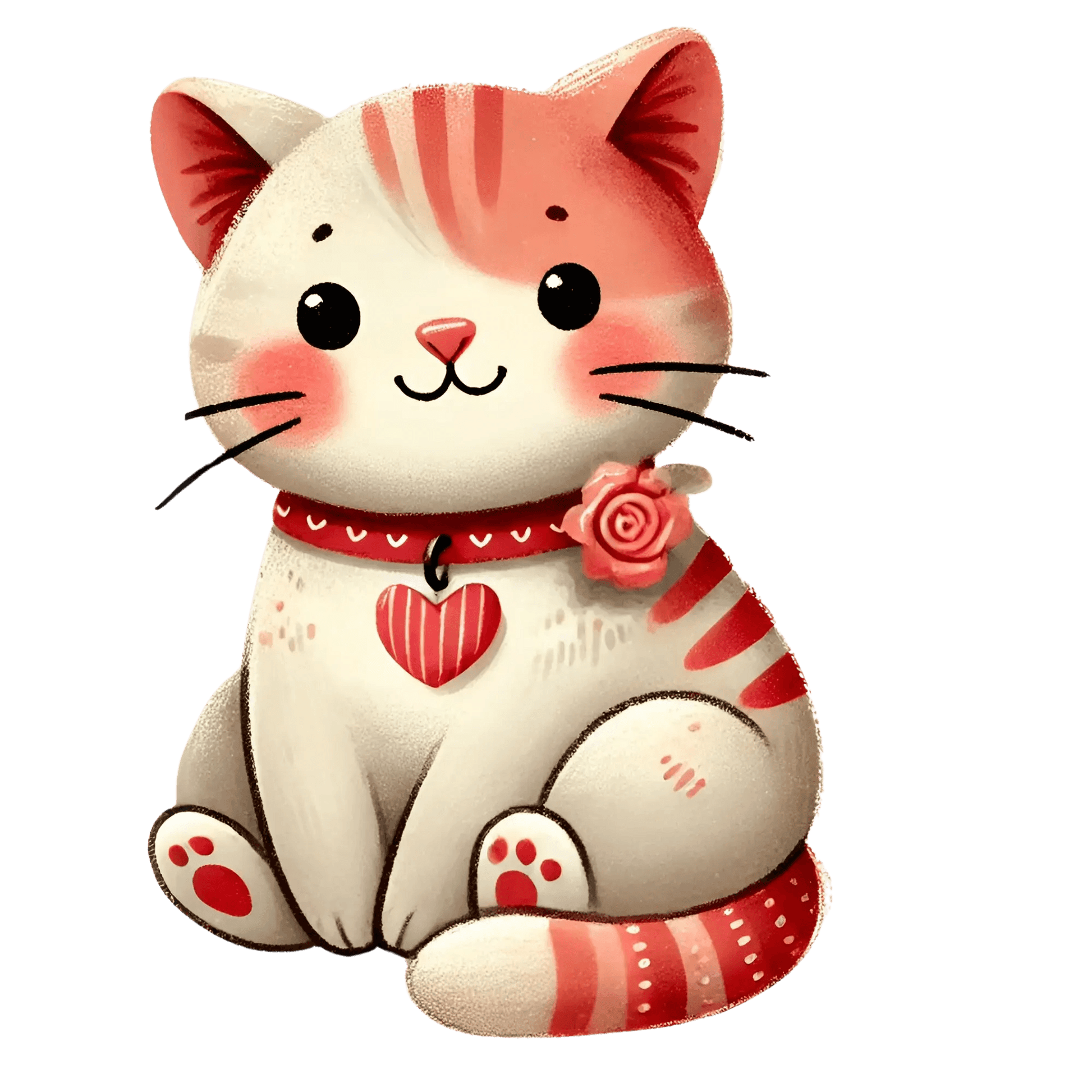 Valentine's Day Cat Lover Design | DTF Center - Heat Press Transfer