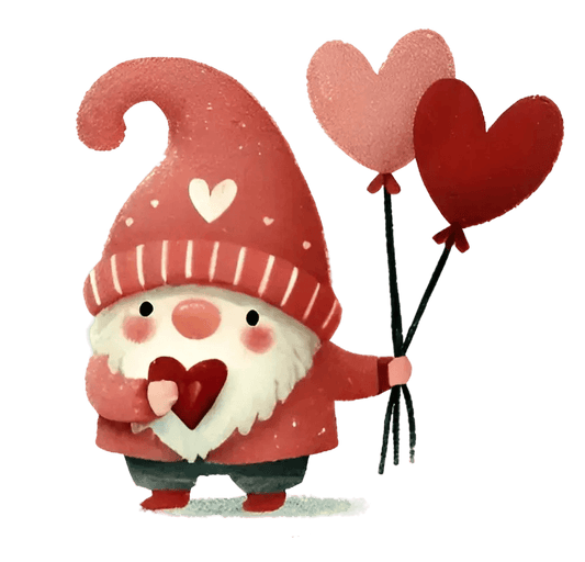 Valentine's Day Gnome | DTF Center - Heat Press Transfer