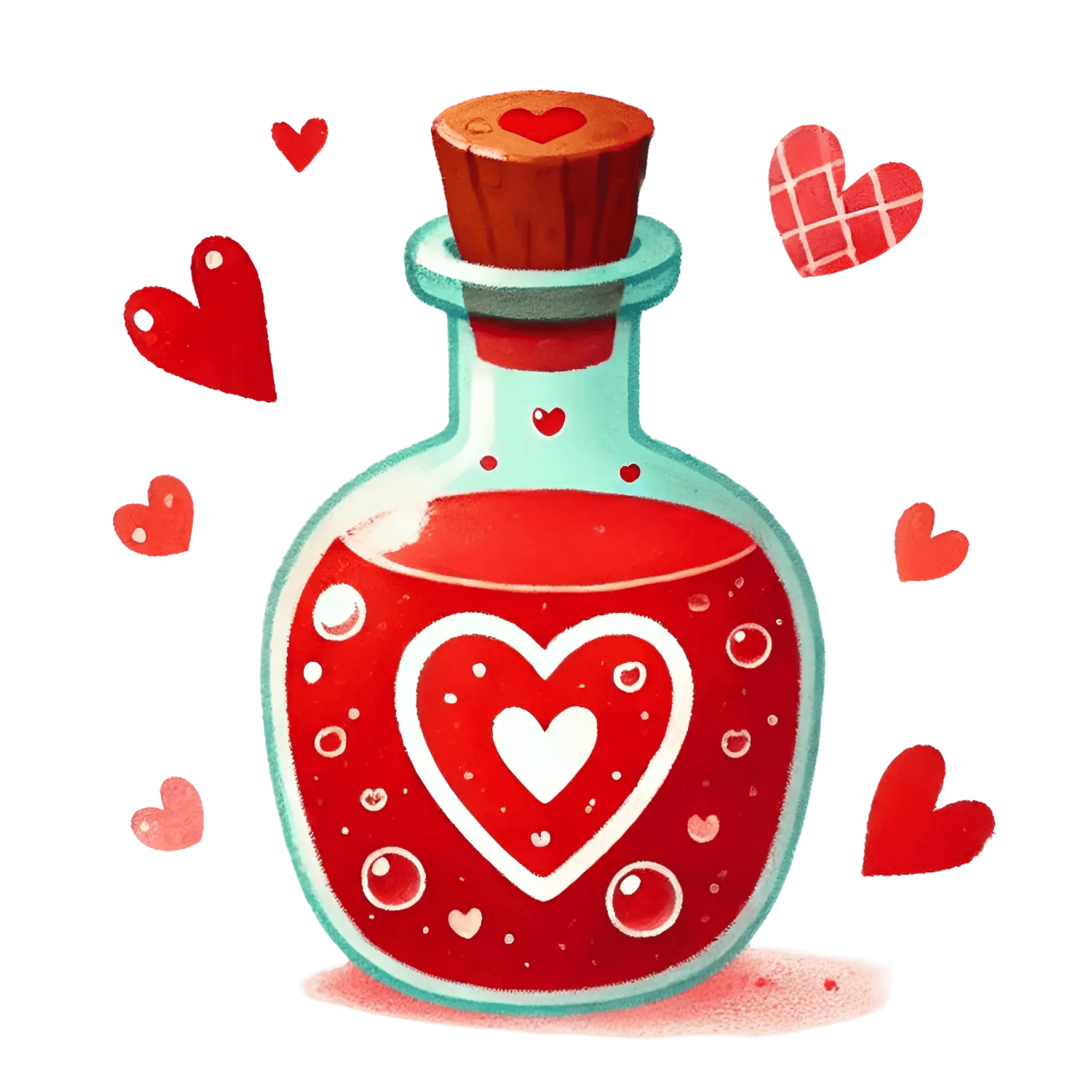 Valentine's Day Love Potion Design | DTF Center - Heat Press Transfer