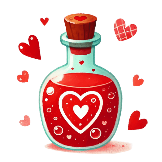 Valentine's Day Love Potion Design | DTF Center - Heat Press Transfer