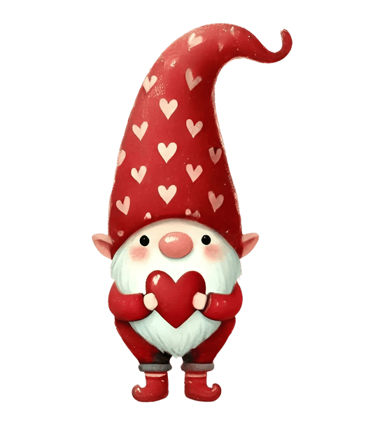 Valentine's Day Lover Gnome Design | DTF Center - Heat Press Transfer
