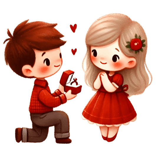 Valentine's Day Proposal Design | DTF Center - Heat Press Transfer