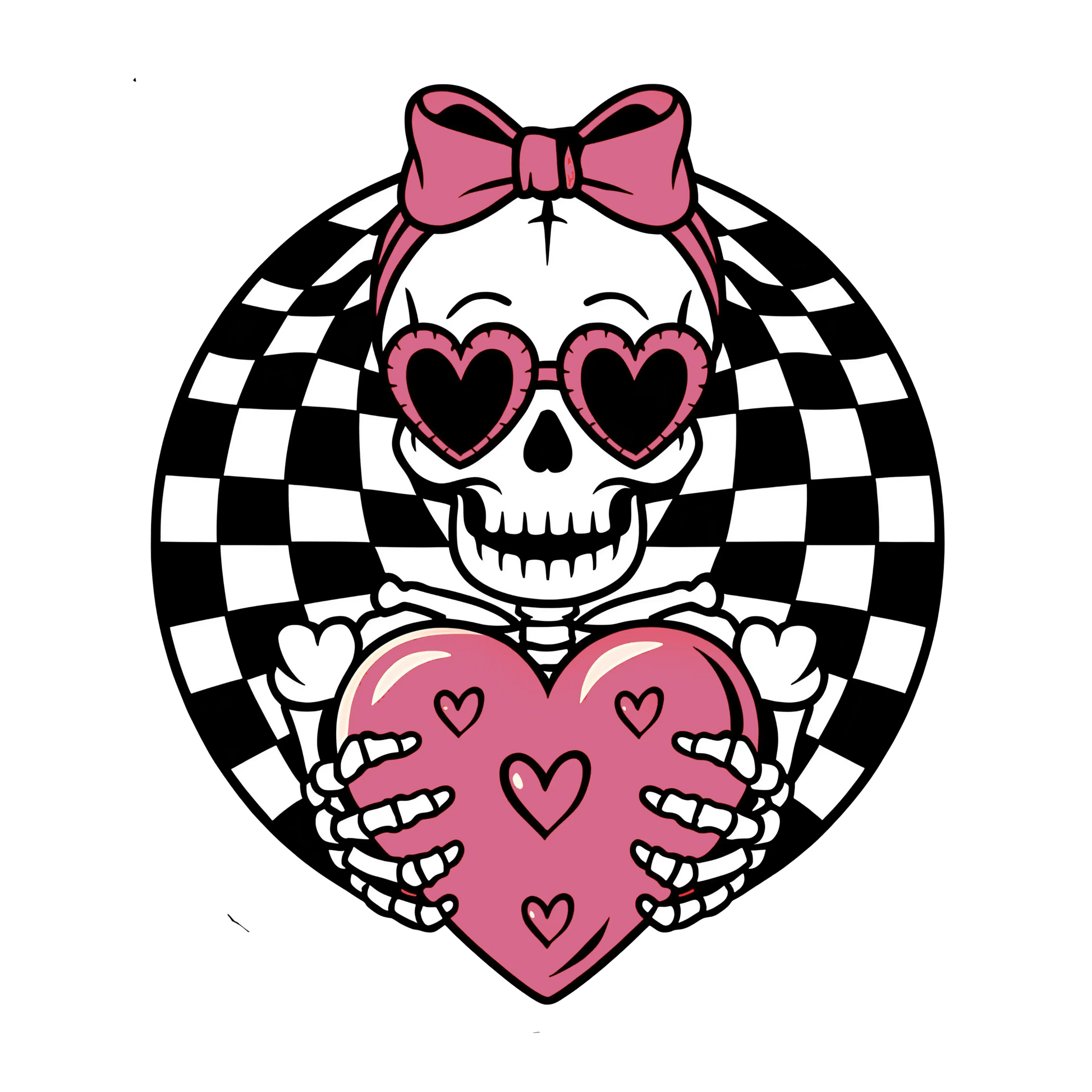 Valentine's Day Skeleton | DTF Center - Heat Press Transfer