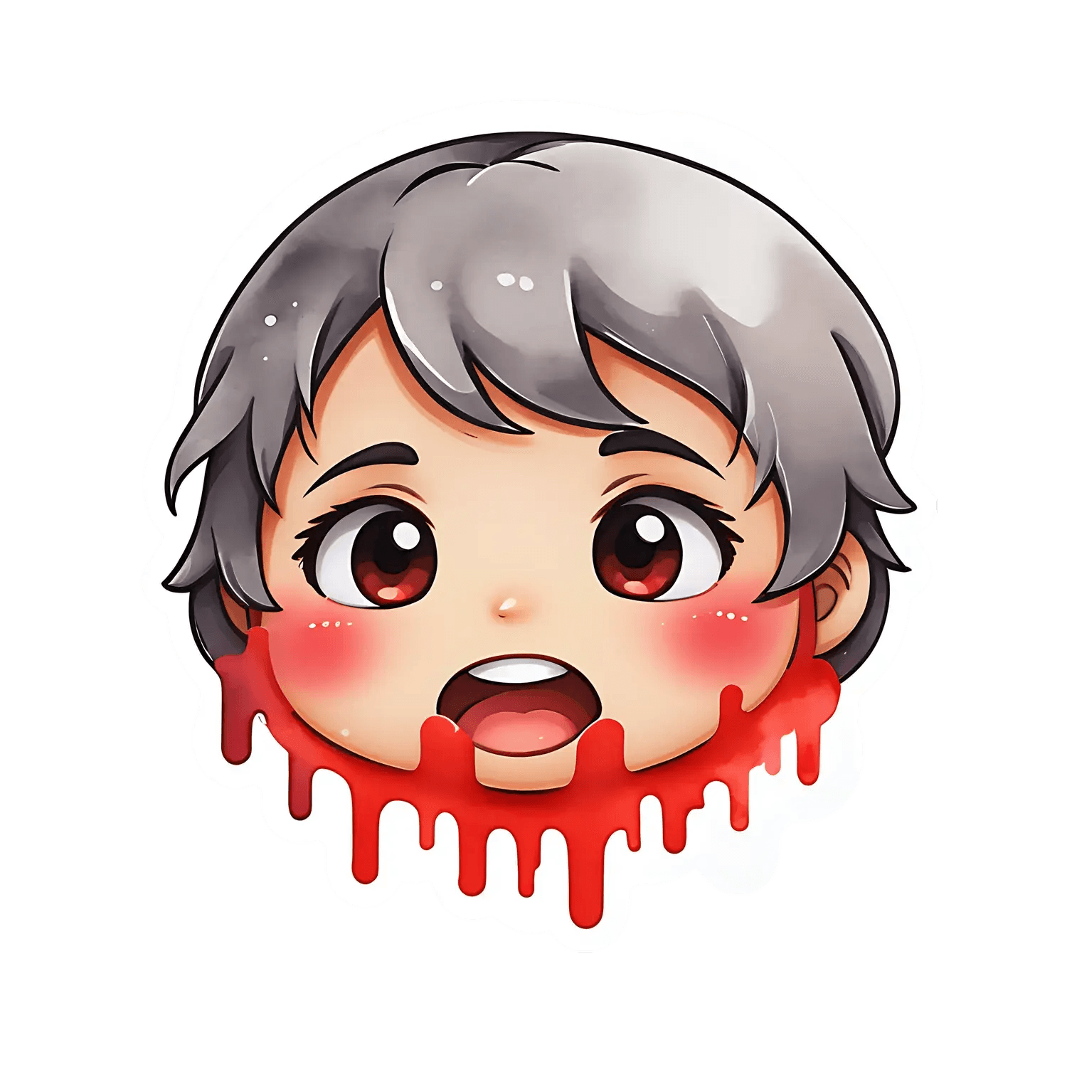 Vampire Boy - UV Sticker - Heat Press Transfer