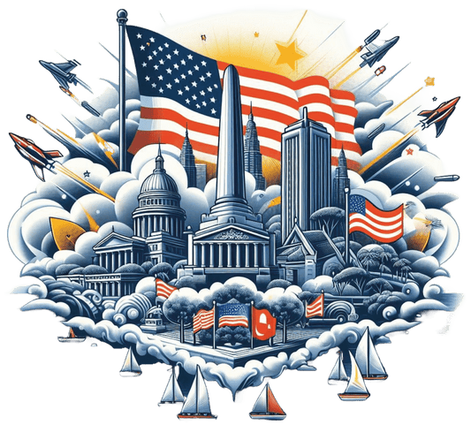 Cool USA Design - DTF Ready To Press - Heat Press Transfer