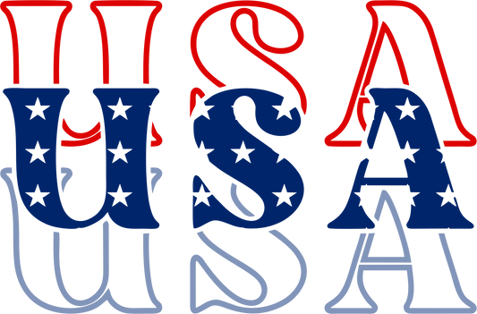 USA Design - DTF Ready To Press - Heat Press Transfer