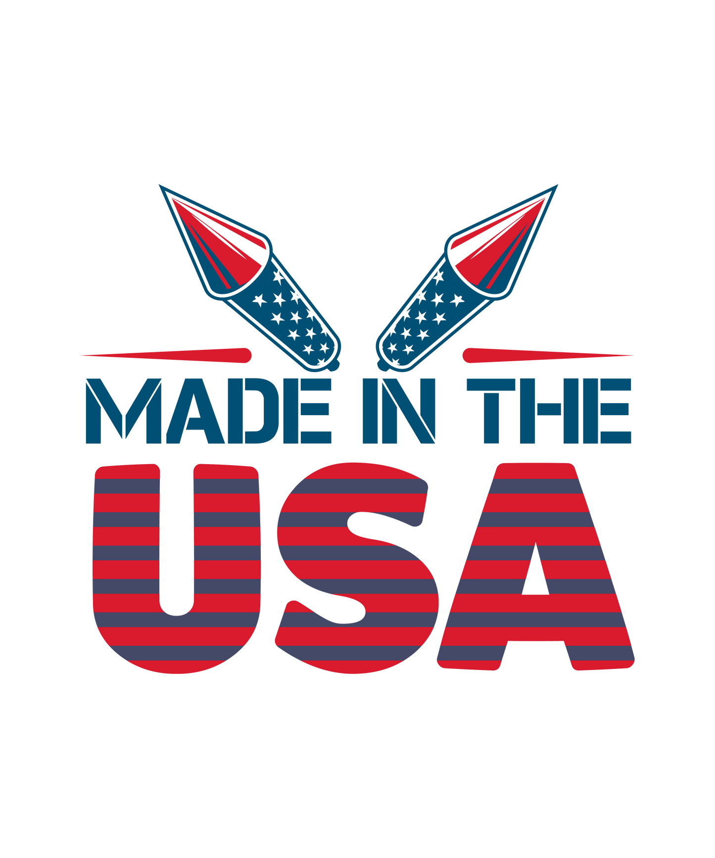 Made in the USA DTF Design - Ready to Press V1 | Heat Press Transfer - Heat Press Transfer