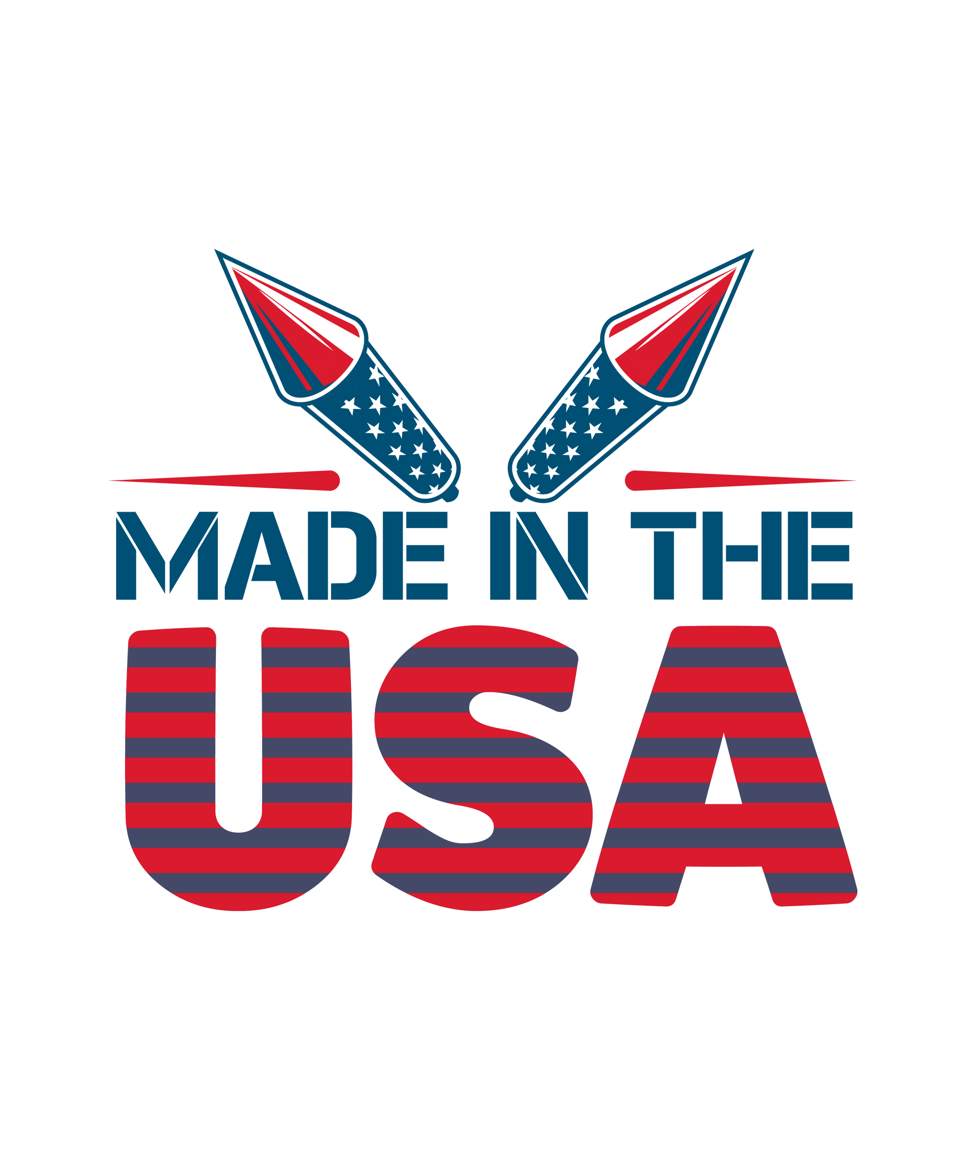 Made in the USA DTF Design - Ready to Press V1 | Heat Press Transfer - Heat Press Transfer