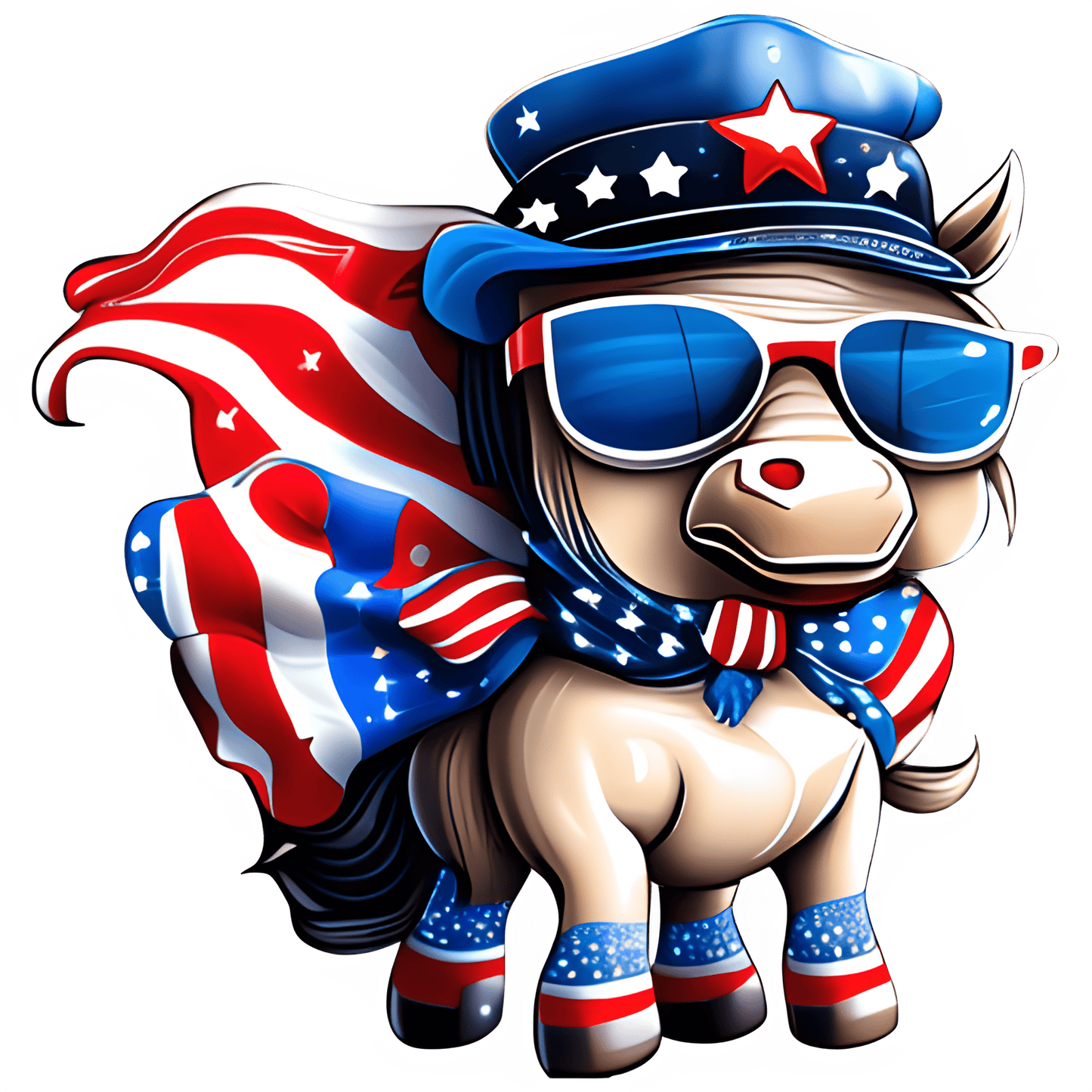 Funny 4th of July Design DTF-Ready Press (V3) | Heat Press Transfer - Heat Press Transfer