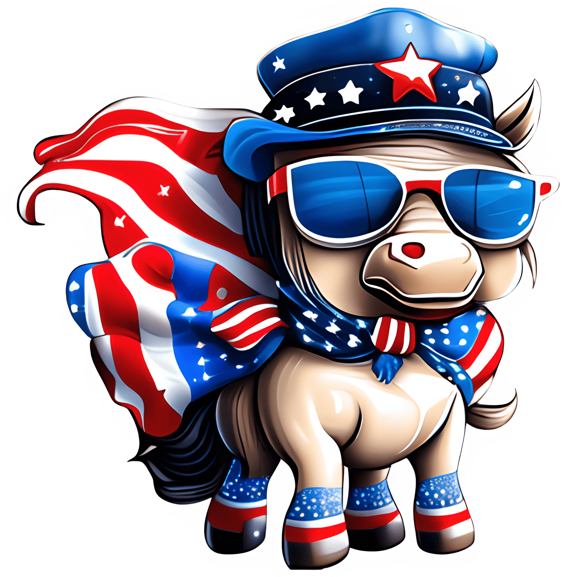 Funny 4th of July Design DTF-Ready Press (V3) | Heat Press Transfer - Heat Press Transfer