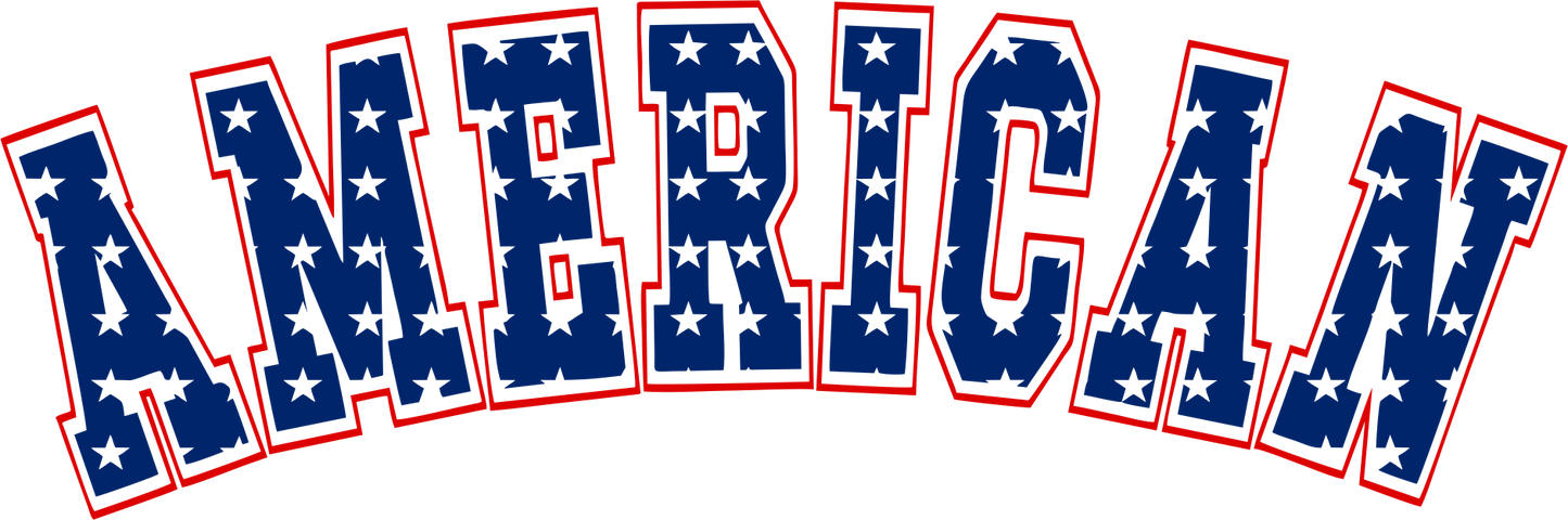 American Design - DTF Ready To Press - Heat Press Transfer