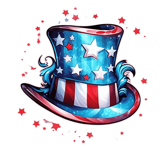 4th of July Design DTF - Ready to Press V3 | Heat Press Transfer - Heat Press Transfer