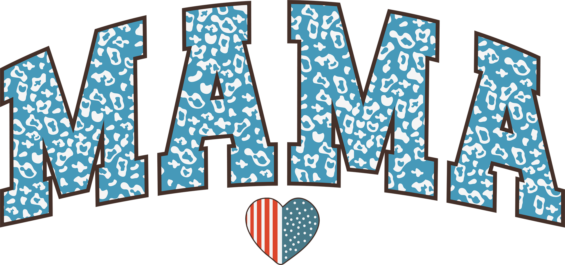 American Mama Design DTF - Ready to Press (V3) | Heat Press Transfer - Heat Press Transfer