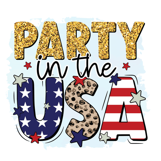 America DTF Design - Ready to Press | Heat Press Transfer - Heat Press Transfer