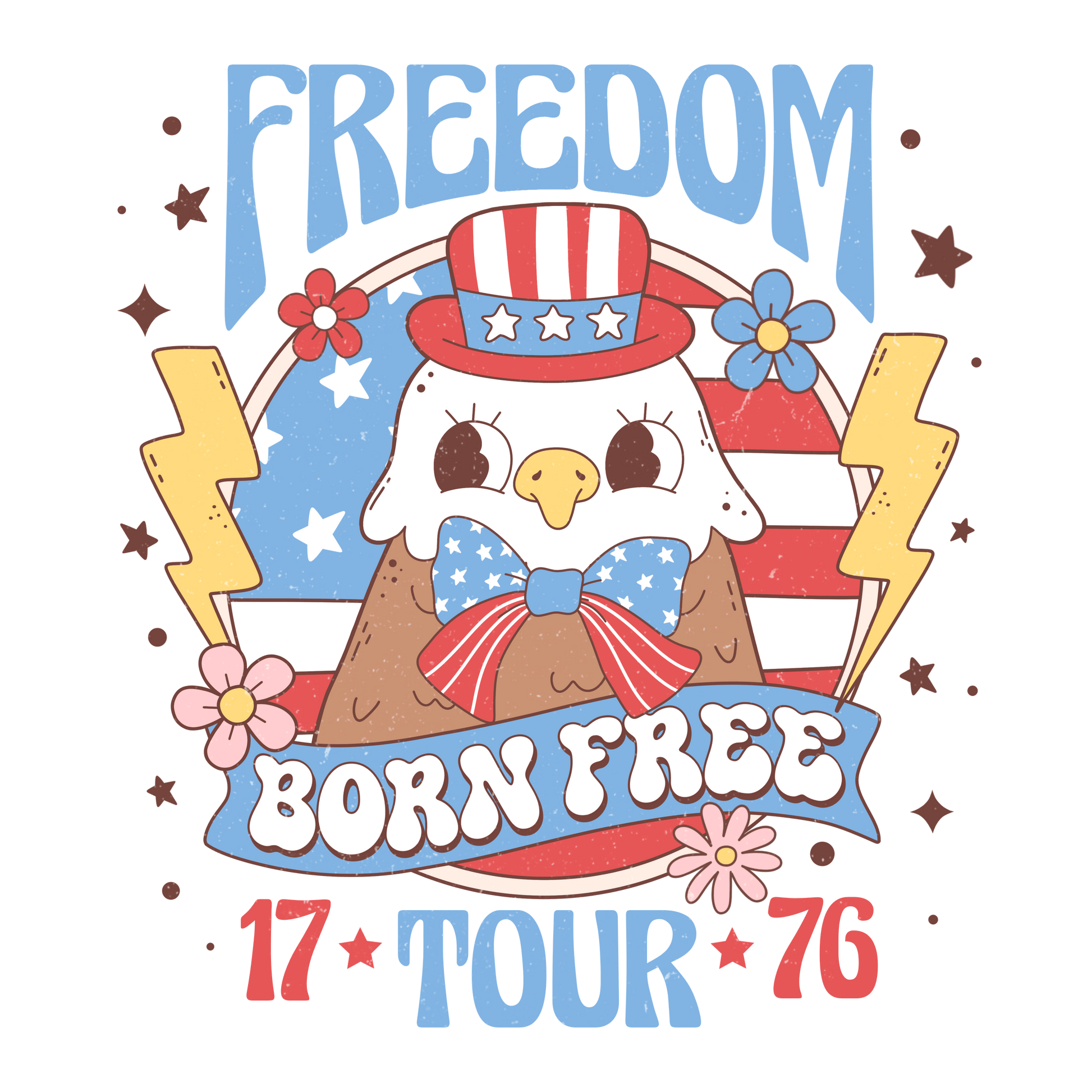 Freedom America Design DTF-Ready to Press | Heat Press Transfer - Heat Press Transfer