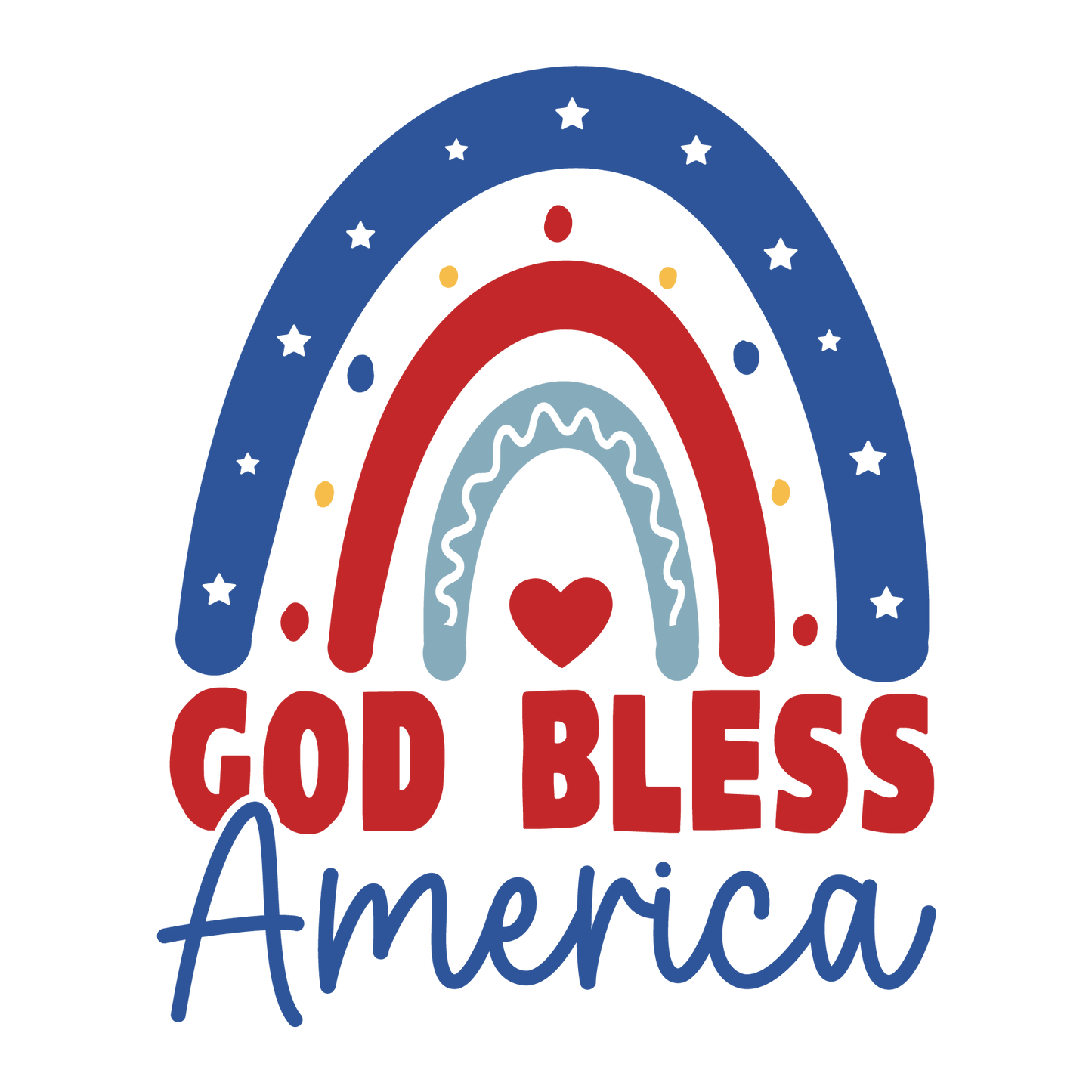 American Mama Design DTF-Ready to Press (V2) | Heat Press Transfer - Heat Press Transfer