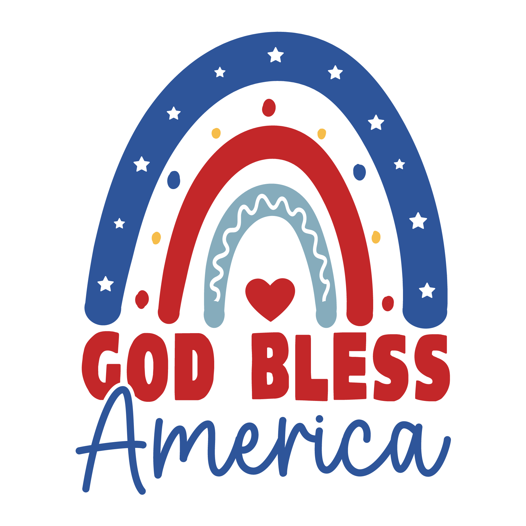 American Mama Design DTF-Ready to Press (V2) | Heat Press Transfer - Heat Press Transfer