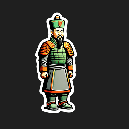 Warrior Queen Sticker - Durable UV Design - Heat Press Transfer