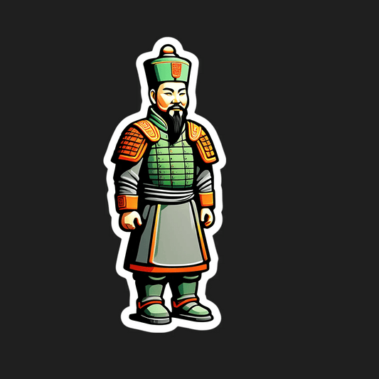 Warrior Queen Sticker - Durable UV Design - Heat Press Transfer