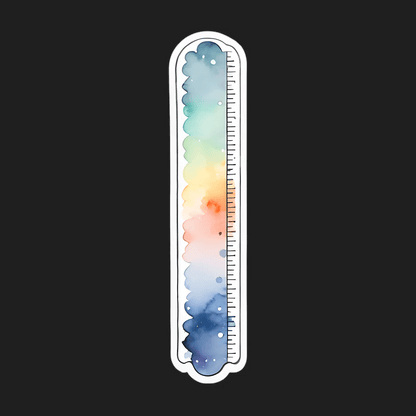 Watercolor Rainbow - Sticker - Heat Press Transfer