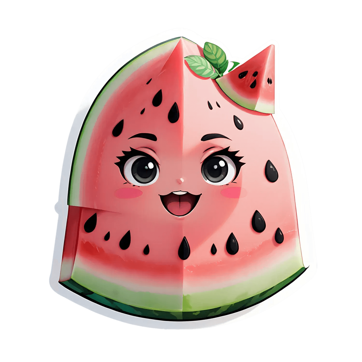 Watermelon Smile - UV Sticker - Heat Press Transfer