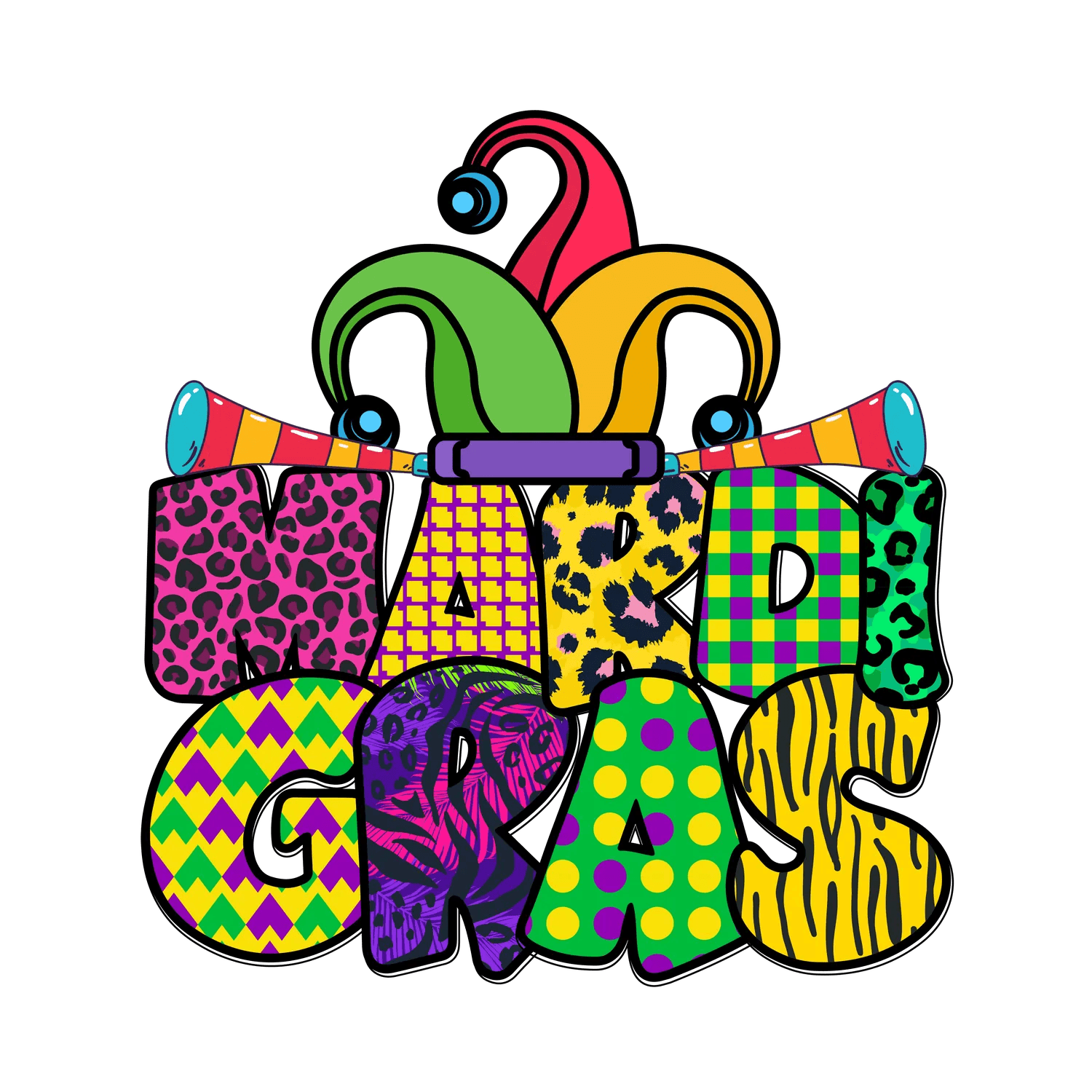 Wild Leopard Print - DTF Ready to Press - Heat Press Transfer