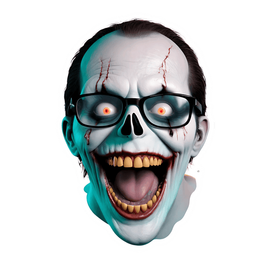 Zombie Ghoul - UV DTF Sticker - Heat Press Transfer